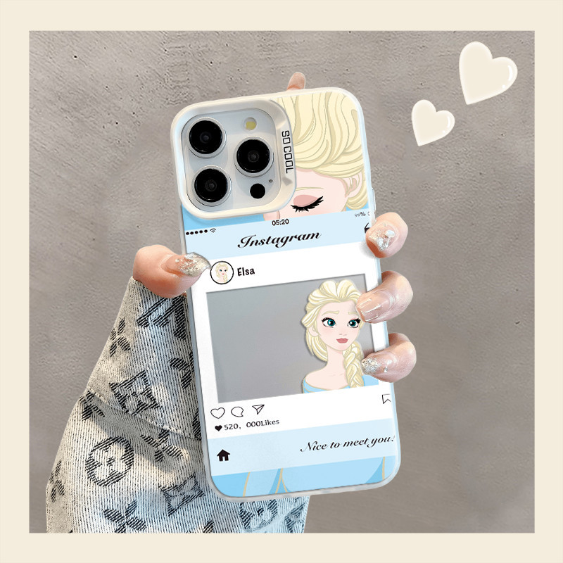 Princess Elsa สําหรับOppo A58 A11X A5 A2 A55 A53S A57 A96 A16 ค้นหากรณีX5 X6 PRO V23 11 10 PRO RENO 