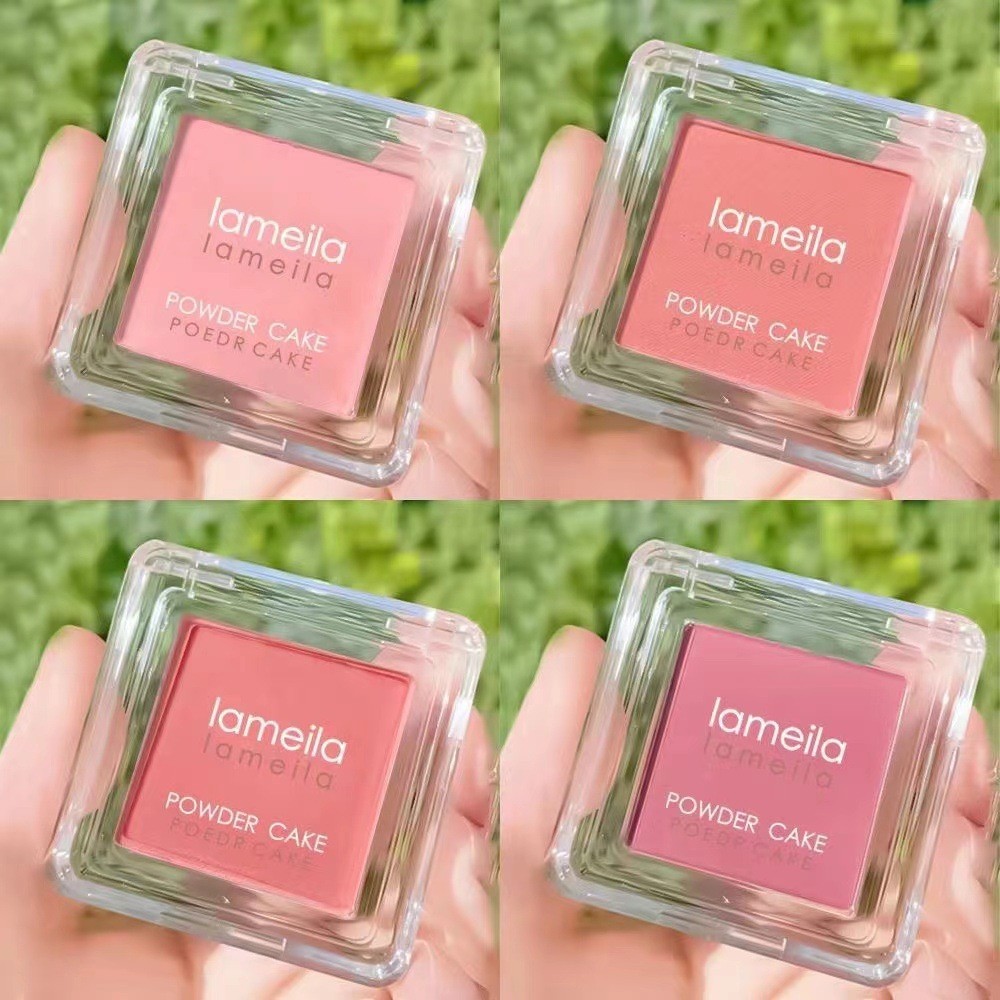 skinyo Blush บลัชออนพาเลทอุปกรณ์สําหรับแต่งหน้า 4 สี