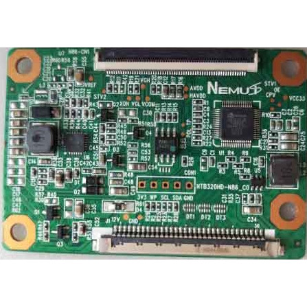 32 นิ้ว PT320AT01-4-XC-1 ทีวี Tcon บอร์ด NTB320HD-N86-A1 NTB320HD-N86-C0 บอร์ดตรรกะ