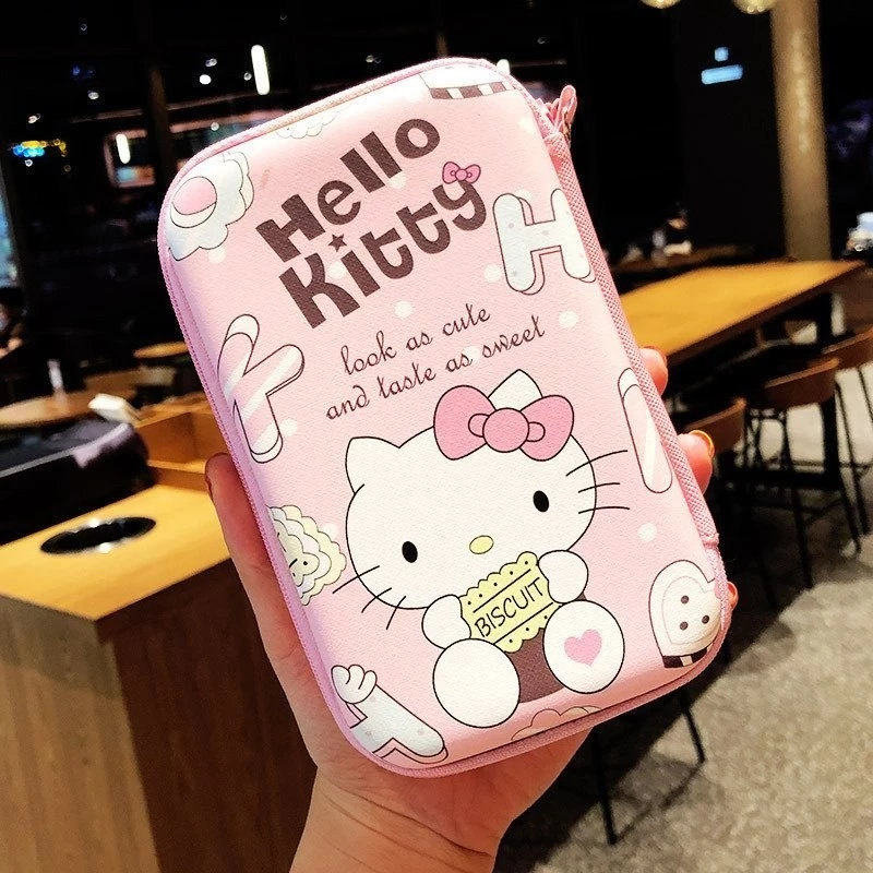 กระเป๋าเก็บหูฟัง Snoopy ออร์แกไนเซอร์ใส่สายชาร์จ USB SD Card Power Bank thumbnail 10