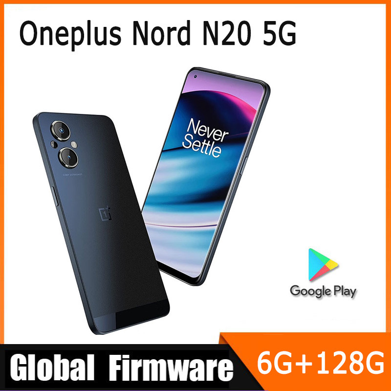 Oneplus Nord N20 5G SmartPhone 6.43 นิ้ว 64MP แบตเตอรี่กล้องความจุ 4500mAh CPU Qualcomm Snapdragon 6