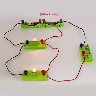 GeeToy ของเล่นการศึกษา DIY วงจรพื้นฐาน การเรียนรู้ไฟฟ้า ชุดทดลองวิทยาศาสตร์สำหรับเด็ก