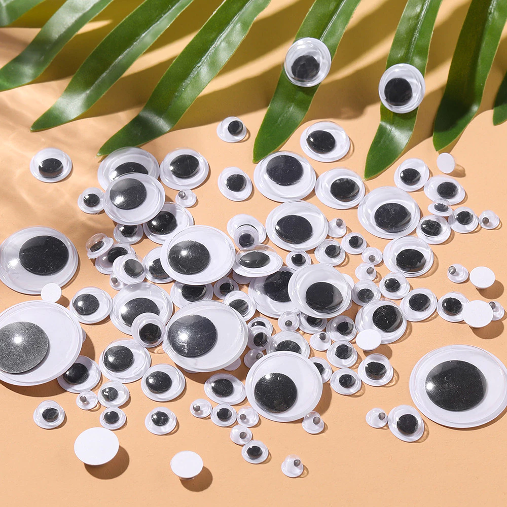 ตาเคลื่อนไหว 5-24mm 50-200ชิ้น สำหรับ DIY ตุ๊กตา