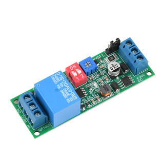 Pcbfun โมดูลรีเลย์หน่วงเวลาตาม Monostable 1 ทิศทาง DC 4-30V สวิตช์จับเวลา