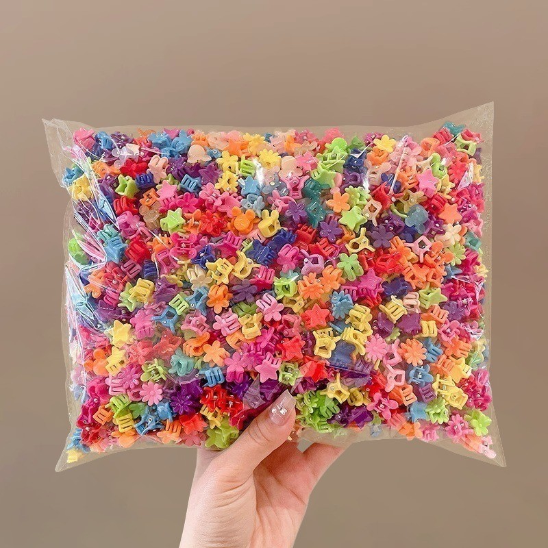 10-100ชิ้นชุดชนิดบรรจุกล่องกิ๊บสําหรับเด็กเกาหลีน่ารักการ์ตูนกิ๊บขนาดเล็กมินิผมกรงเล็บคลิปเด็กสาวเรียบคลิปอุปกรณ์ผมเด - รูปที่ 7