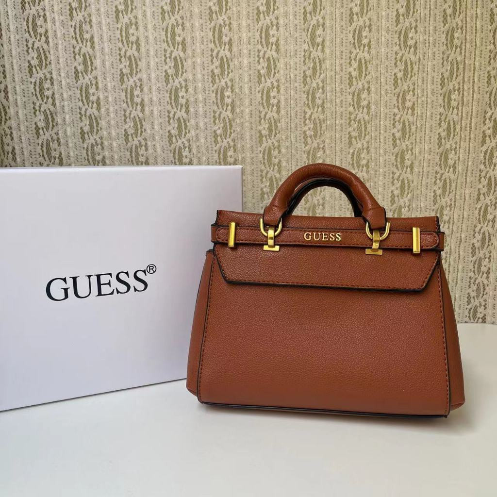 กระเป๋าถือสุภาพสตรี Guess Sestri กระเป๋าสะพายข้างแฟชั่นหรูหรา - รูปที่ 2