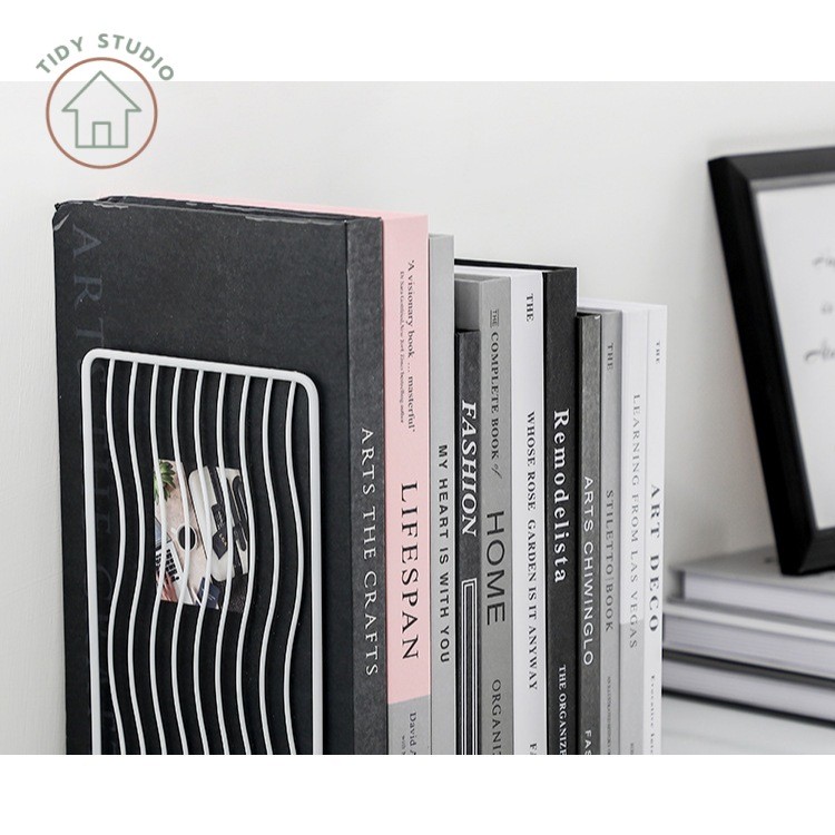 ที่คั่นหนังสือ ที่วางหนังสือ จะระเบียบหนังสือบนโต๊ะทำงาน พร้อมส่ง