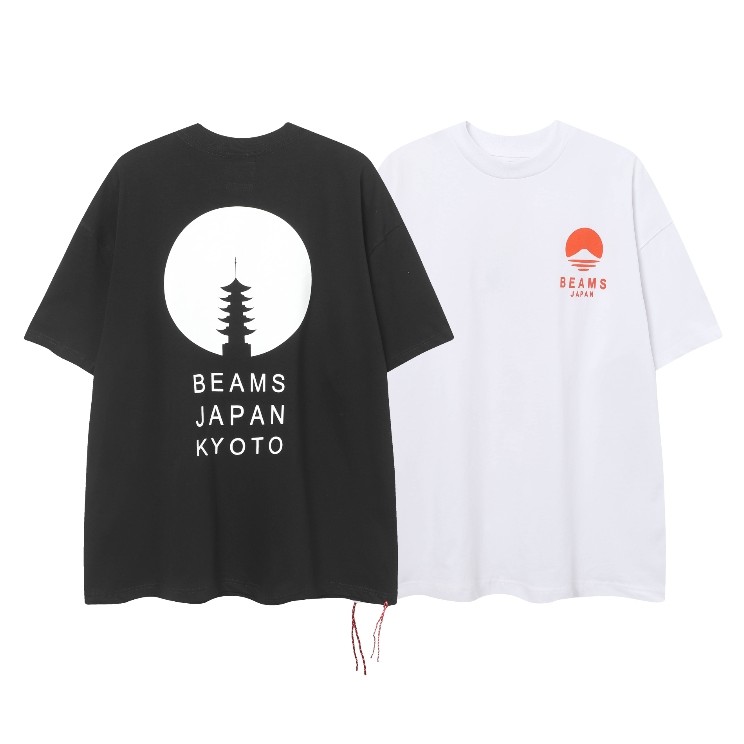 ฤดูใบไม้ผลิใหม่ผู้ชายและผู้หญิงแฟชั่นจดหมายพิมพ์เสื้อยืดแขนสั้นกับเสื้อเชิ้ตแขนสั้นเชือกสีแดงขนาดเล็ก