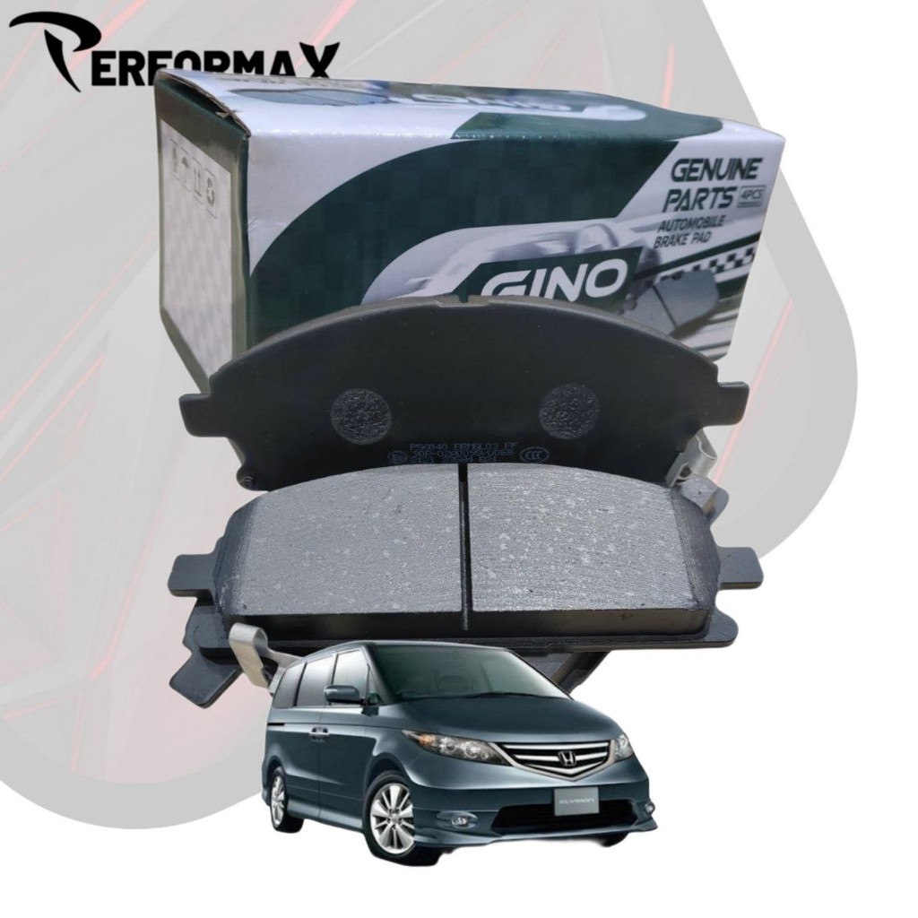 ผ้าเบรก GINO สําหรับ HONDA ELYSION RR1 RR3