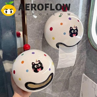 Aeroflow กล่องทิชชู่ในห้องน้ํา,ชั้นเก็บกระดาษม้วนติดผนังสร้า…