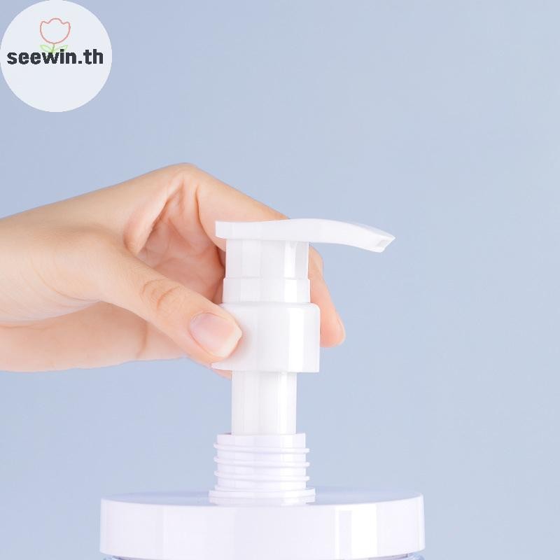 Seewin PET โลชั่นปั๊มขวดขนาดใหญ่ความจุแชมพูเปล่า Sub-bottling พลาสติกหัวปั๊มฝักบัวเครื่องสําอางคอนเทนเนอร์อุปกรณ์เสริมการเดินทาง th