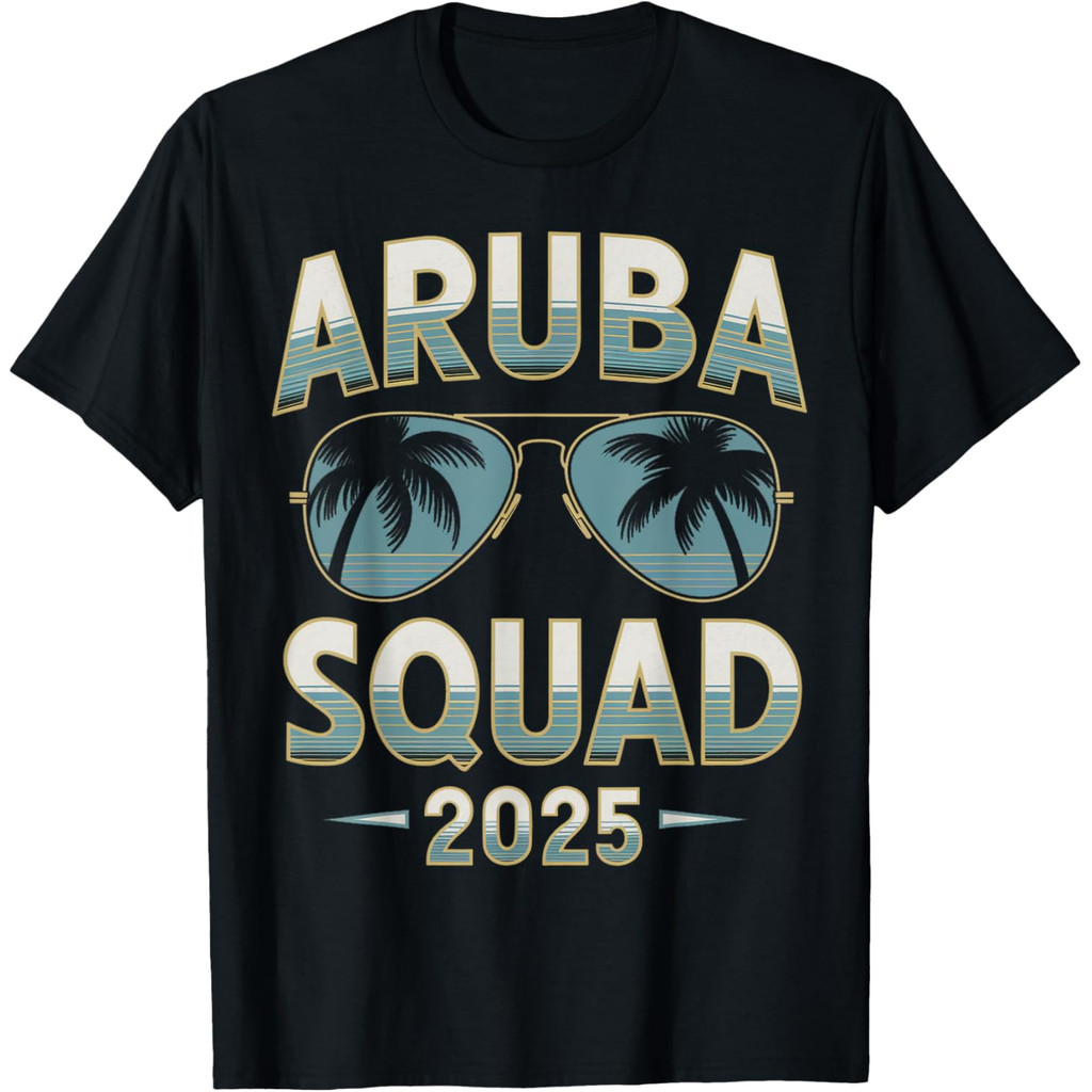 Aruba Vacation Squad 2025 เสื้อยืด Family Vacation 2025