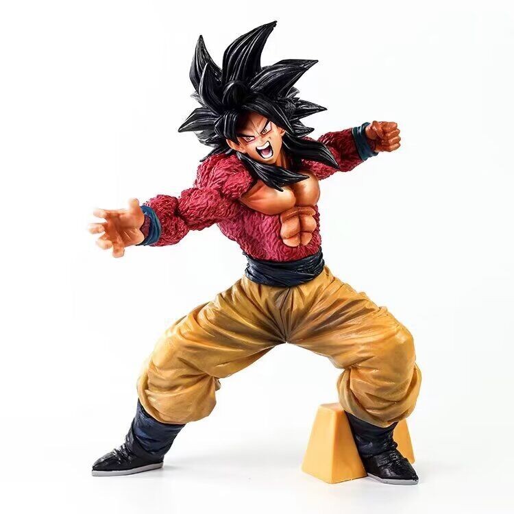 ฟิกเกอร์อนิเมะ Dragon Ball Saiyan SMSP Son Goku Super Four Goku โมเดลตุ๊กตา