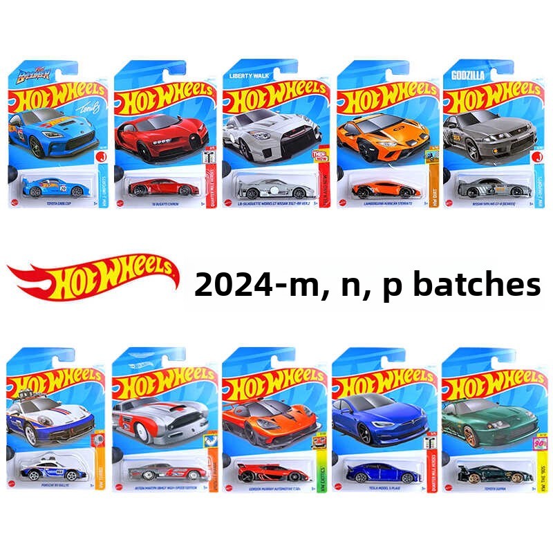 รถของเล่นดีไดคัท Hot Wheels 1:64 – รุ่นหลักชุด M N P ปี 2024 |   กล้ามเนื้อ, JDM