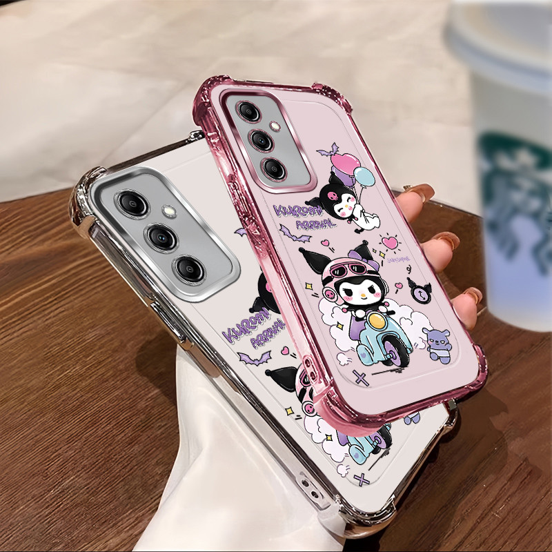 ปลอก Samsung A05S A15 5G A25 A35 A55 เคสโทรศัพท์สําหรับใหม่ซิลิโคนสี่มุมป้องกันการตก SJDDC