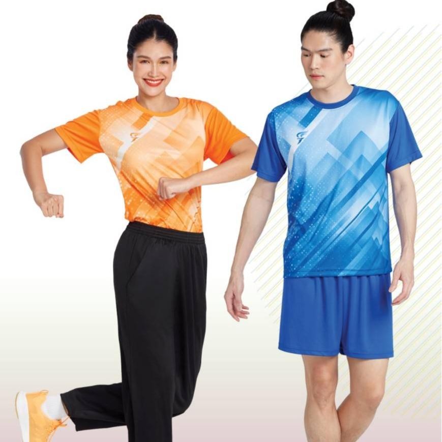 เสื้อกีฬาคอกลม Sport day (T005) แขนสั้น