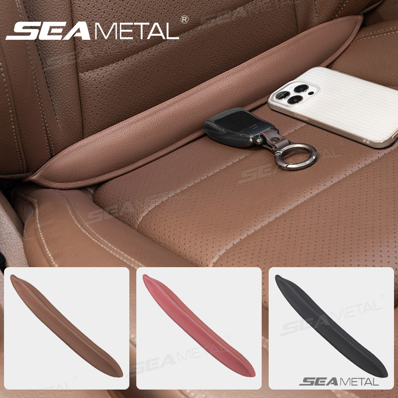 Seametal แถบเติมช่องว่างที่นั่งในรถ ปิดซอกเบาะช่องว่างด้านข้างที่นั่ง สําหรับรถยนต์ SUV รถบรรทุก