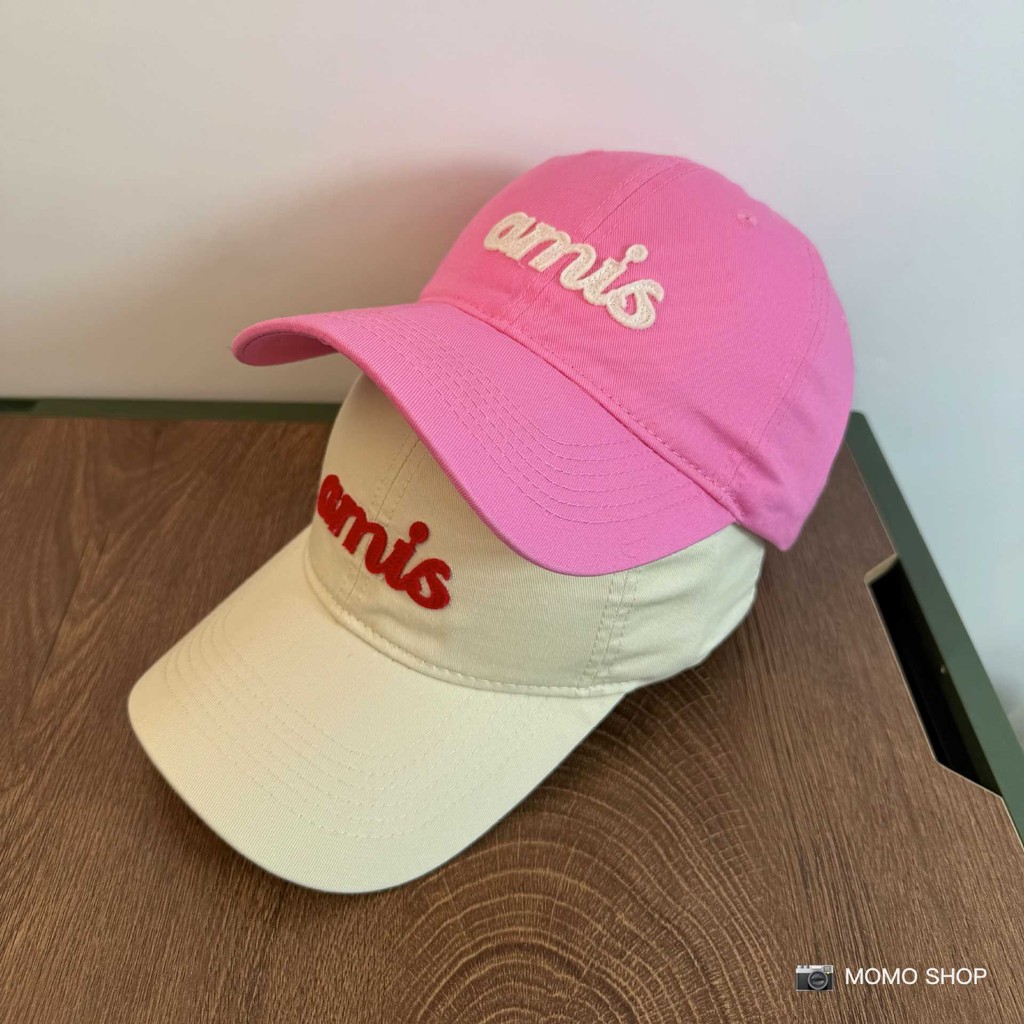 หมวกฤดูใบไม้ผลิสำหรับผู้หญิง หมวกเบสบอลปีกกว้าง ลดความอ้วน แฟชั่นเกาหลี แบรนด์อินเทรนด์ Amis หมวกเบส