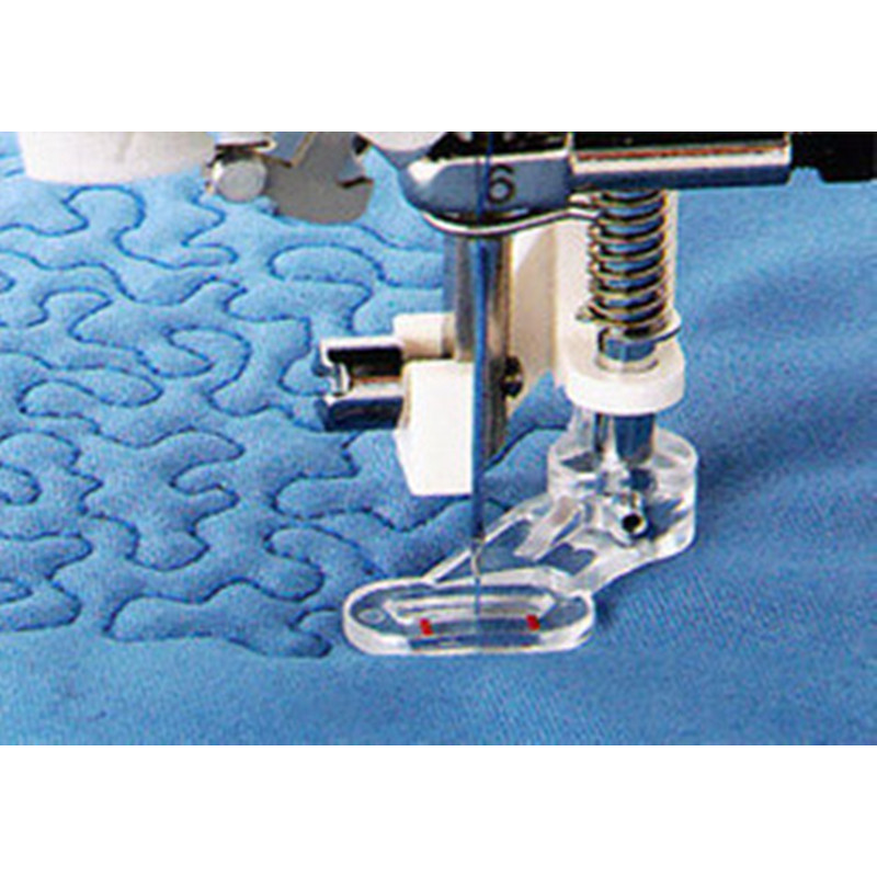 1 PC ครัวเรือนเย็บปักถักร้อยจักรเย็บผ้า Presser เท้าพลาสติกเย็บปักถักร้อย Presser เท้า Universal เย็บปักถักร้อย Presser เท้าฟรี 4021P