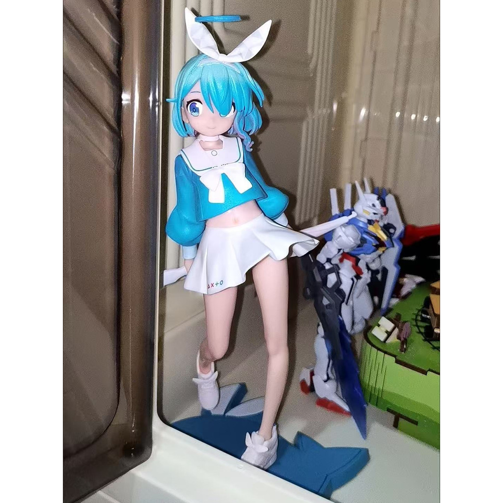 Blue Archive Action Figure Arona 20 ซม.ชุดตกแต่งอะนิเมะคอลเลกชันของเล่น ราคา ถูกที่สุด ดีลบีเคเค แกลเลอรีภาพที่ 2