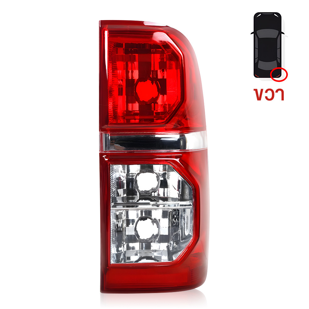 เสื้อไฟท้าย ไฟท้าย โตโยต้า วีโก้ แชมป์ ปี 2011-2014 TOYOTA HILUX VIGO CHAMP วีโก้ แชม ตราเพชร ไดมอนด์ Diamond - รูปที่ 6