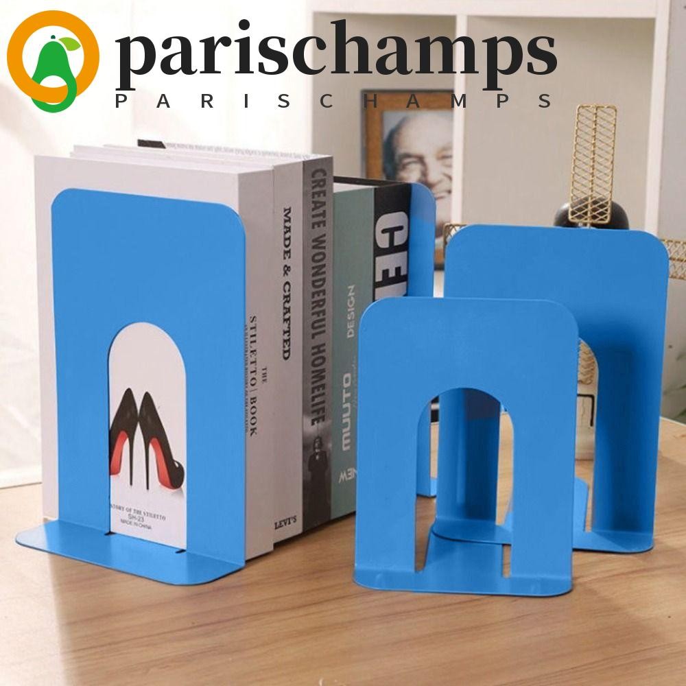 ที่คั่นหนังสือตั้งโต๊ะ PARISCHAMPS, ขาตั้งหนังสือเหล็กแสดงที่ทนทาน, ออแกไนเซอร์ตั้งโต๊ะรูปตัว L INS Simple Book Support Rack นักเรียน