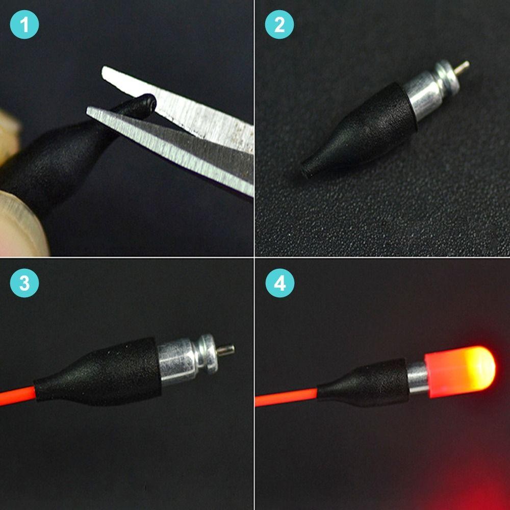 SHOUOUY แท่งไฟตกปลา LED กันน้ํา ถอดออกได้ 2 สี 2023 สไตล์ใหม่ - รูปที่ 2