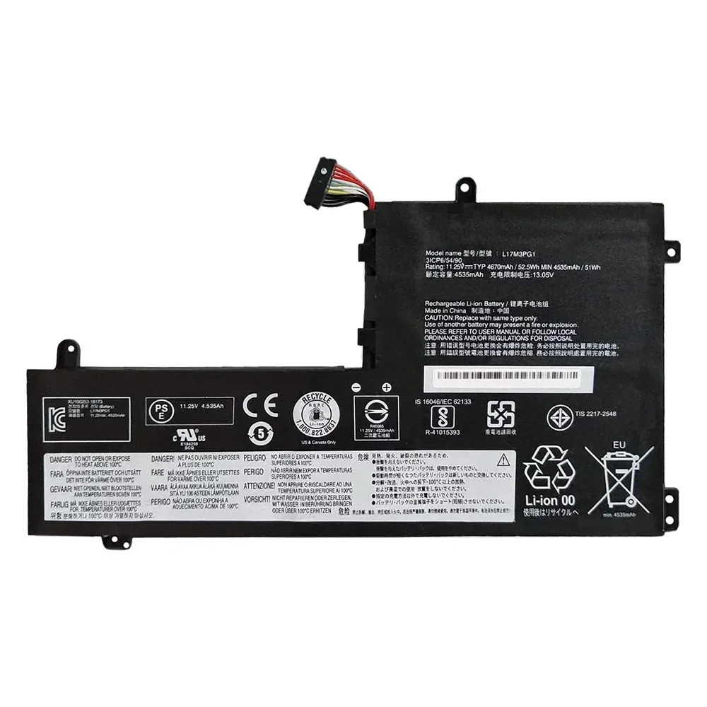 แบตเตอรี่ L17M3PG1 L17M3PG2 สำหรับ Lenovo Legion Y530 Y540-15IRH Y530-15ICH Y7000 Y7000P L17C3PG1 L1