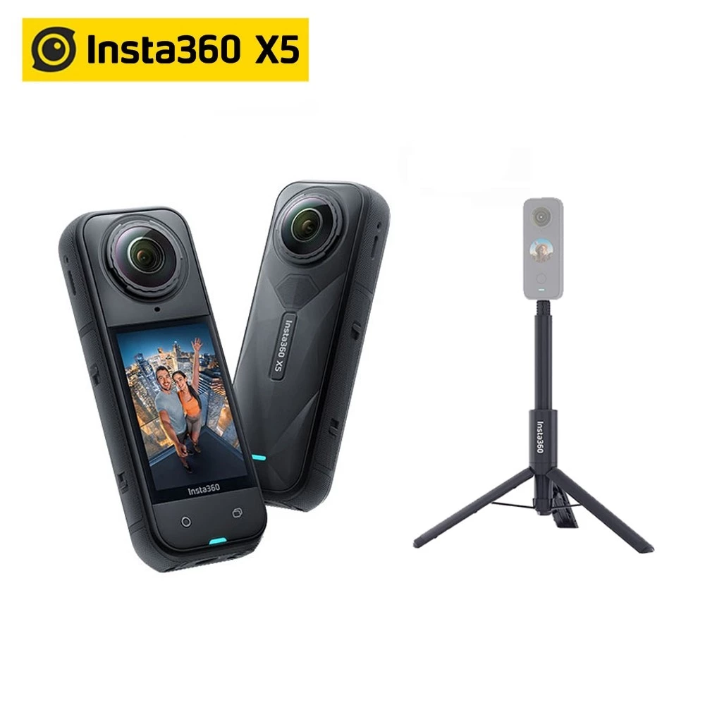 Insta360 X5 พร้อมไม้เซลฟี่และขาตั้งกล้อง All-in-one Invisible Tripod thumbnail 3