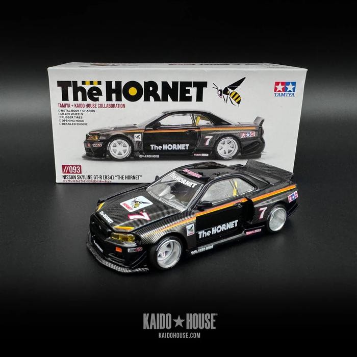 MINI GT X KAIDO HOUSE KHMG093 NISSAN SKYLINE R34 TAMIYA HORNET 30IQB6UXL4