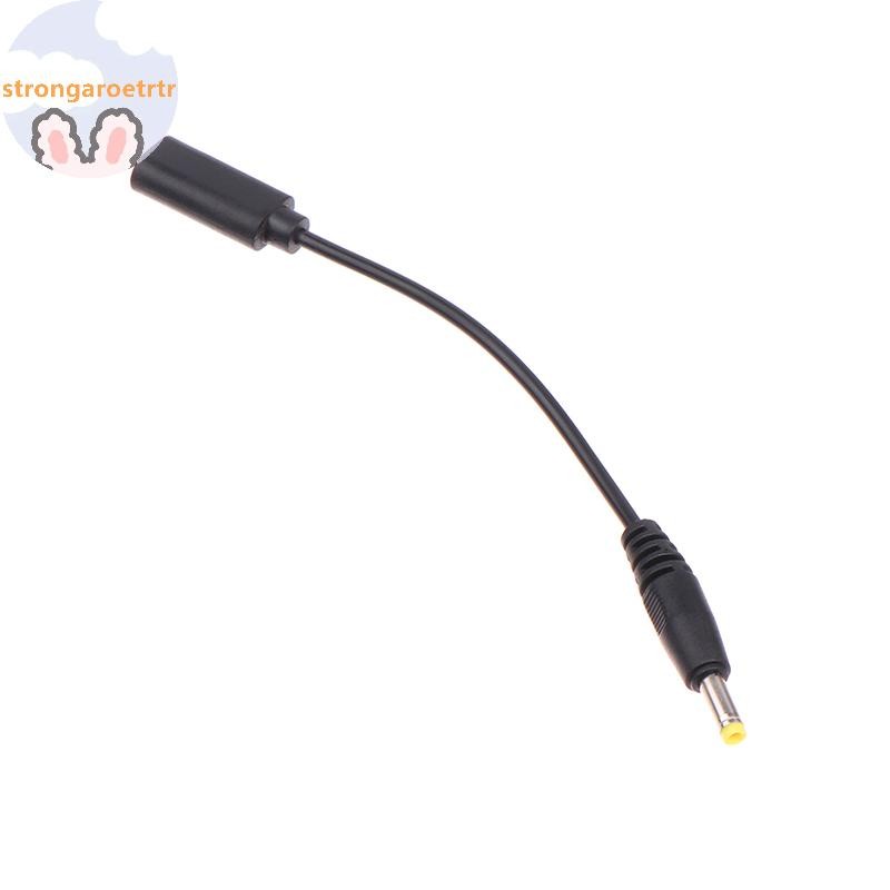 Strongaroertr 1 ชิ้น USB C สายชาร์จสายแปลงประเภท C สําหรับ PSP2000/3000 เกมสายไฟอะแดปเตอร์สายชาร์จ V