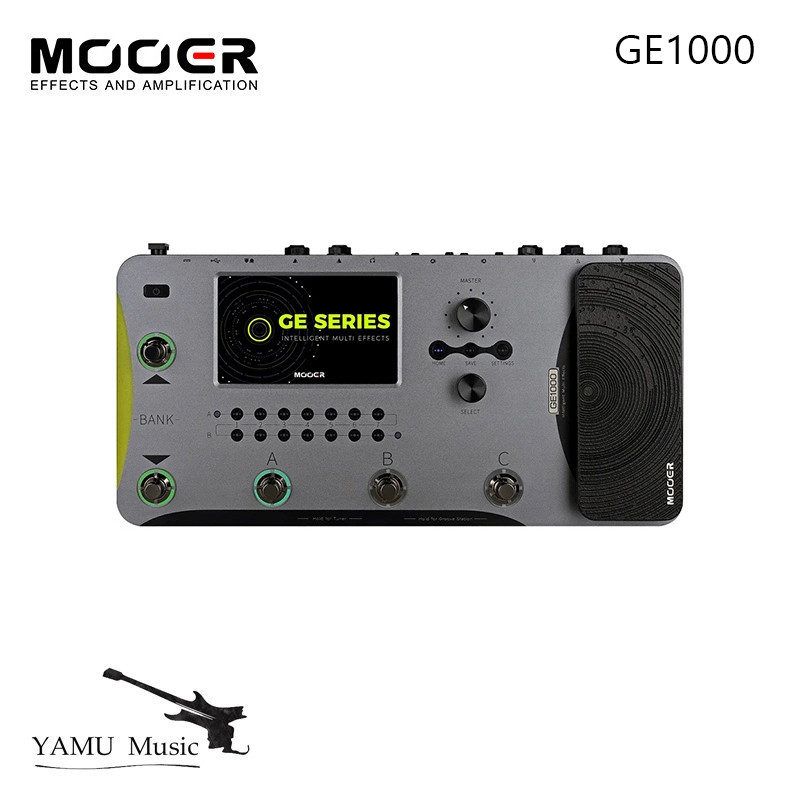กีต้าร์ Mooer GE1000/GE1000Li มีโปรเซสเซอร์โทนสีในตัว