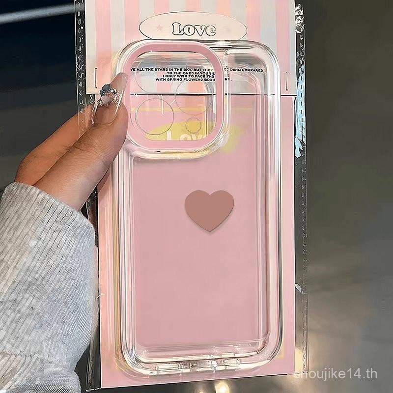 เคสมือถือแบบเรียบง่ายสำหรับ iphone16สำหรับ iPhone 15PLUS รุ่นระเบิด14หุ้มทุกอย่าง13กันกระแทก12 hstk รุ่นใหม่