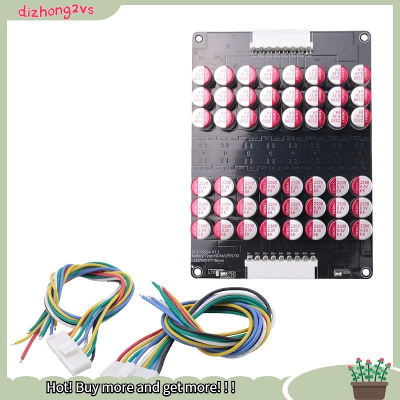 [dizhong2vs]16S 5A Balance Li-Ion Lifepo4 Lto Active แบตเตอรี่ลิเธียม Equalizer Balancer Plate Capac