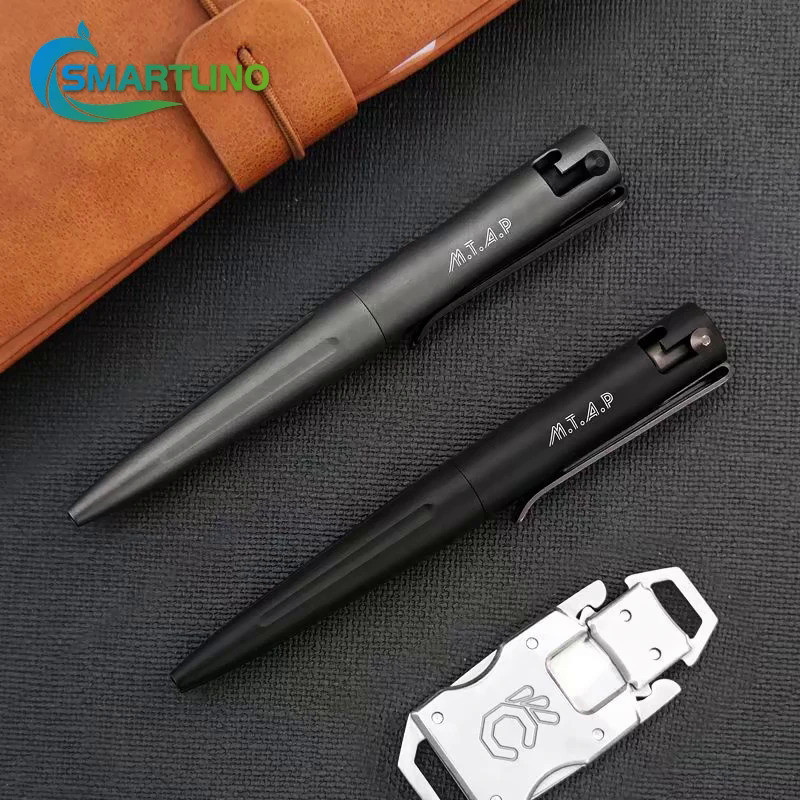 High Quality Bolt Action Tactical Pen Signature Ballpoint Pen Self Defense EDC Writing Tools for Out