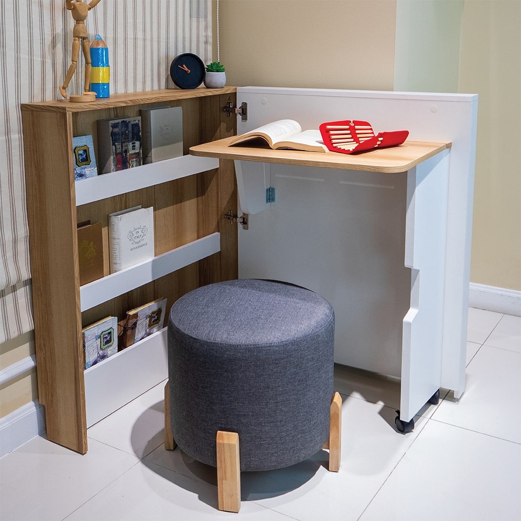 Koncept Furniture ชั้นวางซีดี/หนังสือ KC-PLAY รุ่น PICKI สีน้ำตาลอ่อน (80 x 26 x 95 ซม.)  แบรนด์ KONCEPT FURNITURE ราคา ถูกที่สุด ดีลบีเคเค แกลเลอรีภาพที่ 4