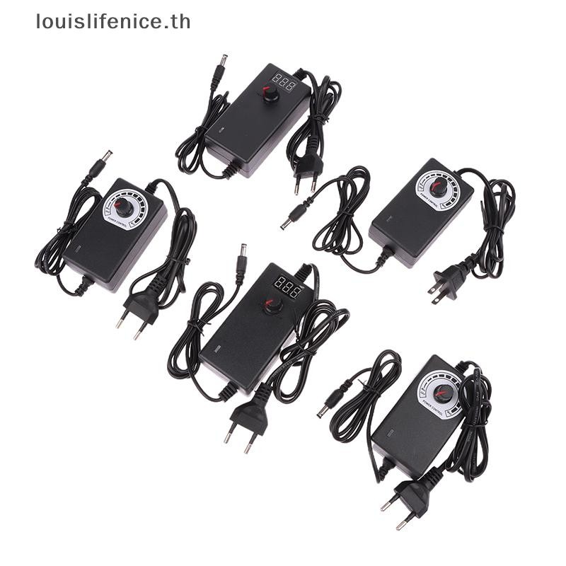 Lnth ปรับ 3V 9V 12V 24V 1A 2A Universal AC/DC อะแดปเตอร์จอแสดงผลแรงดันไฟฟ้า Regulated Power Supply Adatpor ร้อน