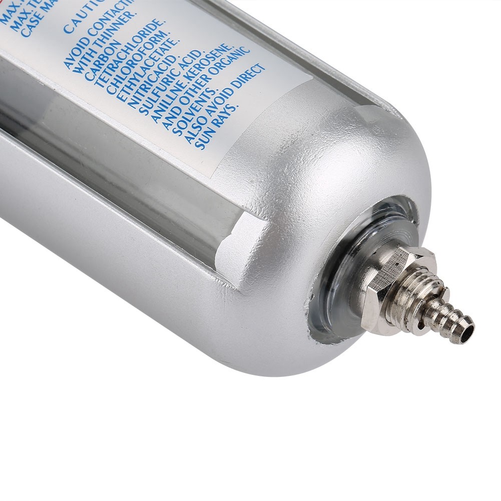 1 Pc ชุดเครื่องอัดอากาศ Moisture Trap เครื่องกรองน้ำมันการจัดส่งความดัน Lubricator Separator Gauge Tool