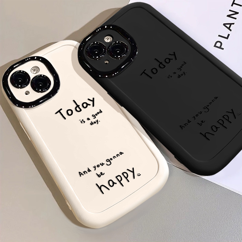 Creative รูปแบบภาษาอังกฤษเคสโทรศัพท์สําหรับ IPhone 16 15 14 13 12 11 Pro X XR XS MAX 7/8 Plus Se2020 ซิลิโคนนุ่มกันกระแทกขั้นสูงกรณีทน