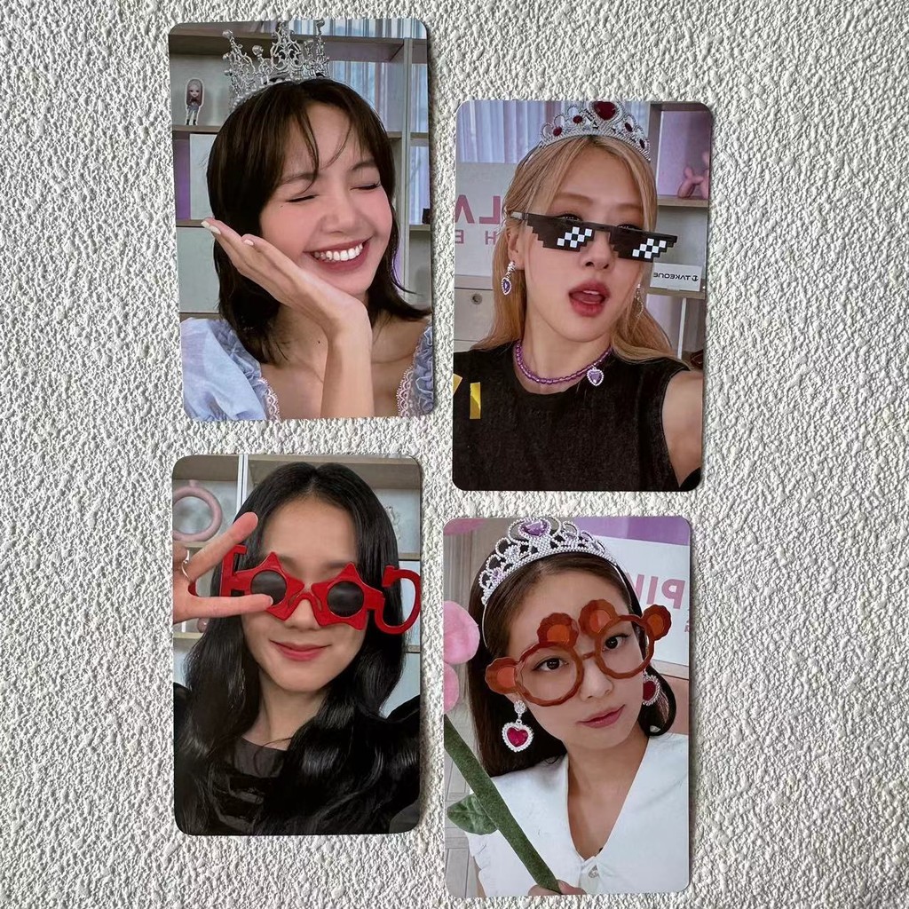 【Official Photocard】blackpink K4 Special bonus card JISOO、JENNIE、ROSÉ、LISA Brand new and flawless