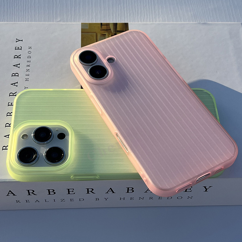 กระเป๋าเดินทาง Series 3Dแนวตั้งลายโปร่งใสMatte SoftสําหรับiPhone 16 16Promax 16Pro 15Promax 15 15Pro 13 13Pro 13promax 14Promax 14 14Pro 12Promax 12Pro 11 สีเขียวสีชมพู