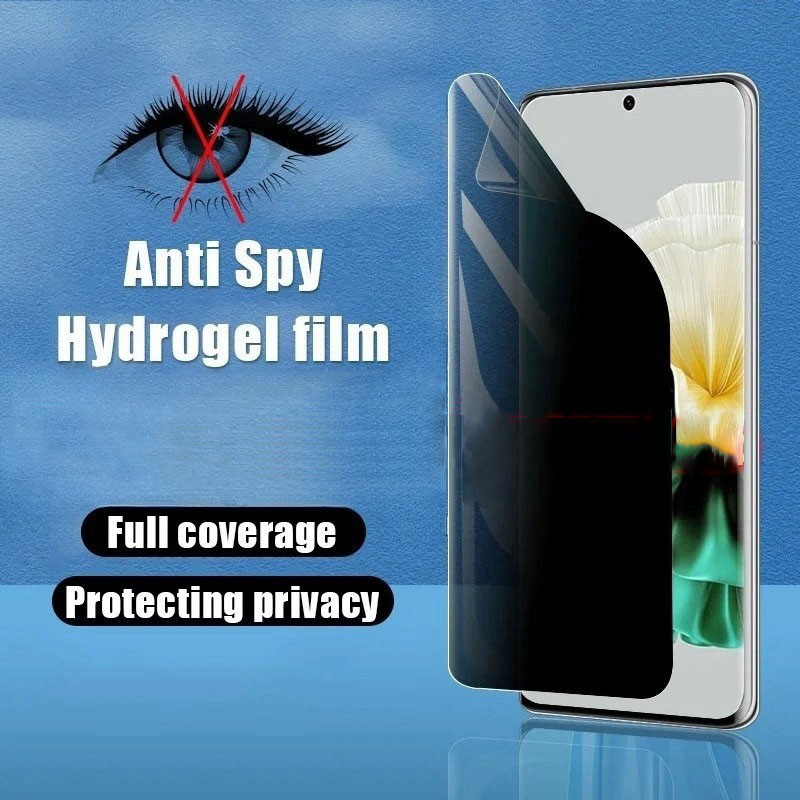 สําหรับRealme X3 SuperZoom XT 730G X50m X U1 Full Cover Anti Spyความเป็นส่วนตัวฟิล์มHydrogelนุ่มสําห