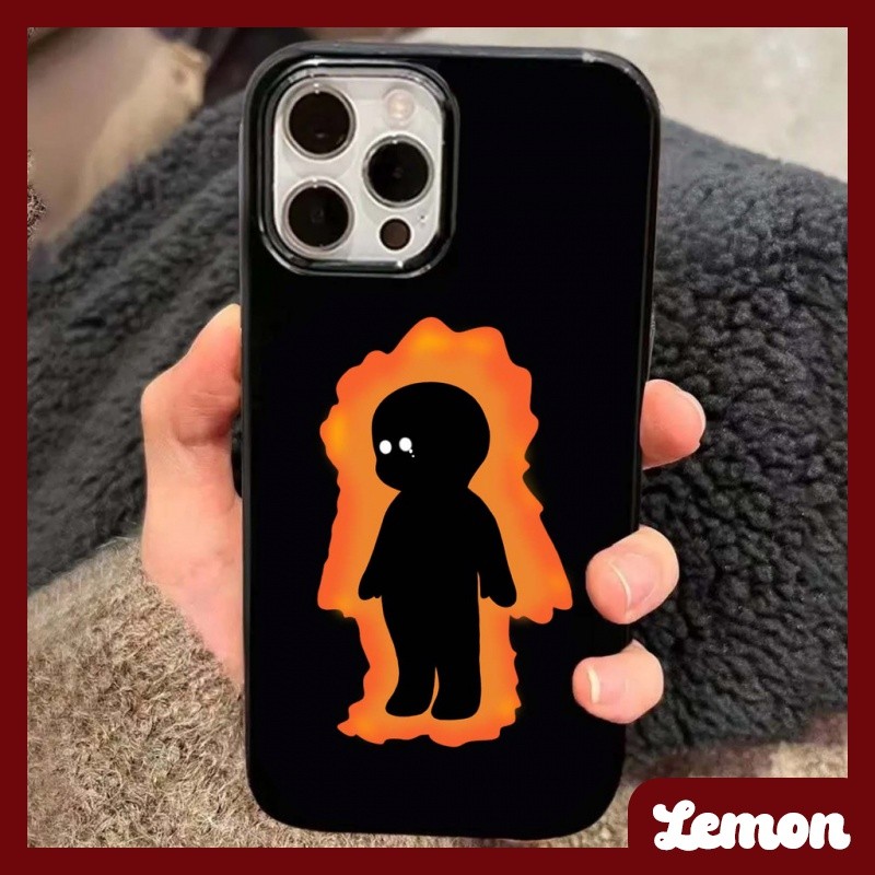 เคสโทรศัพท์มือถือนิ่ม แวววาว สีดําแวววาว สําหรับ 15 15promax 14pro 14promax 13 13pro 13promax 11 112 12pro 12promax XR XSMAX 7P 8P