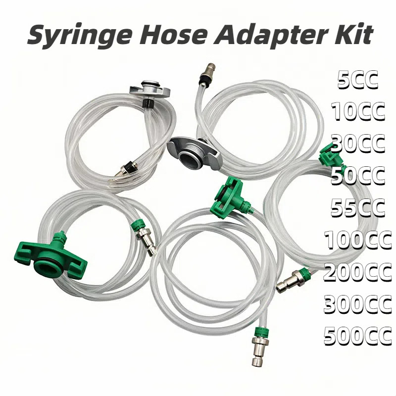 เข็มฉีดยาอะแดปเตอร์ท่ออากาศ Joint Kit 3cc, 5cc, 10cc, 30cc, 50cc, 55cc 100cc 200cc 300cc 500cc Syringe adapter ชุดข้อต่อสายลม Adapter tube สำหรับไซริ่งAdapter Dispensing Adapter หัวต่อเข็ม เครื่องจ่ายอุปกรณ์เสริม หัวเปลี่ยนแบบญี่ปุ่น หัวต่อสไตล์อเมริกัน