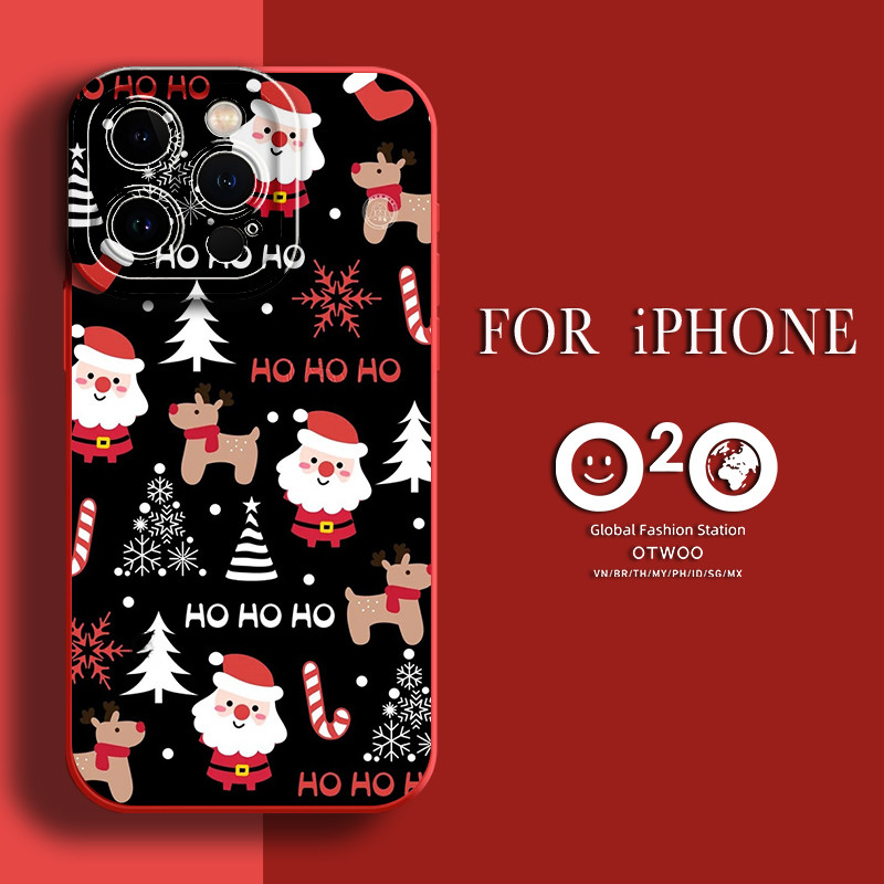 Iphone Christmas Grandpas ToolsCreative Niche Premium New Fall-proof Shock-absorbing Phone Case for IPhone7 7Plus X XR XS IPhone11 12 13 14 15 Plus Pro Max