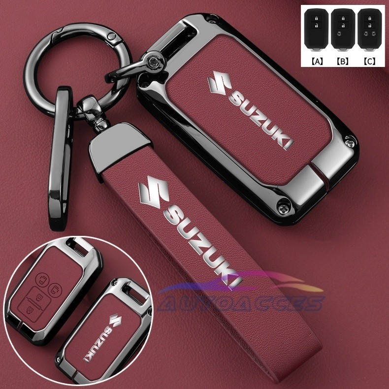ฝาครอบกุญแจรถสำหรับ Suzuki XL7 ertiga Swift XL7 2022พวงกุญแจ