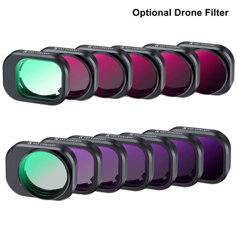 K&F Concept Filter for DJI Mini 4 Pro Filter UV/CPL/ND4/ND8/ND16/ND32/ND64/ND&PL Drone Camera Filter