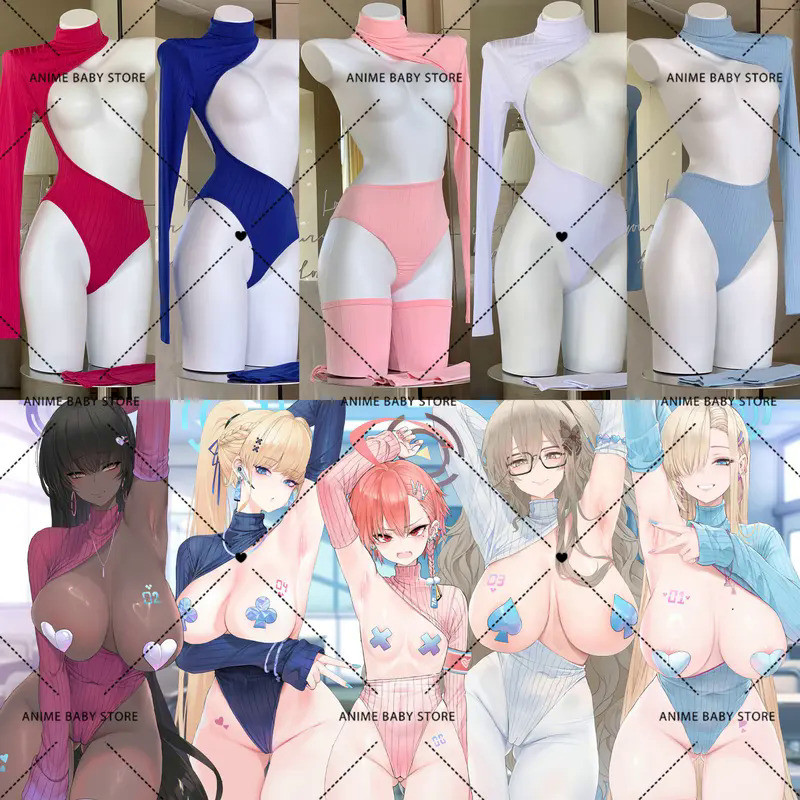 Mn  Blue Archive Itinose Asena Cosplay Costumes Takanashi Hoshino Mikamo Neru Toki Costume Bikini Se