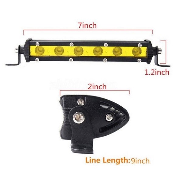 6LED Spot LED Bright Light Work Bar รถจักรยานยนต์ LED สําหรับ LAMP Sport Light Spot light WORK LIGHT
