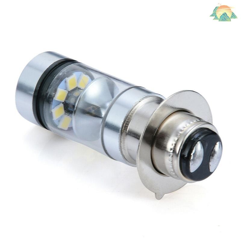 [TO] Ba20d H6 2323 20SMD LED 100W รถจักรยานยนต์หมอก DRL เบรคที่จอดรถหลอดไฟ TH